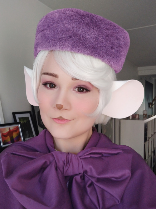  Here is my take on miss Bianca from The Rescuers for the #6cosplays challenge. (i asked for suggest