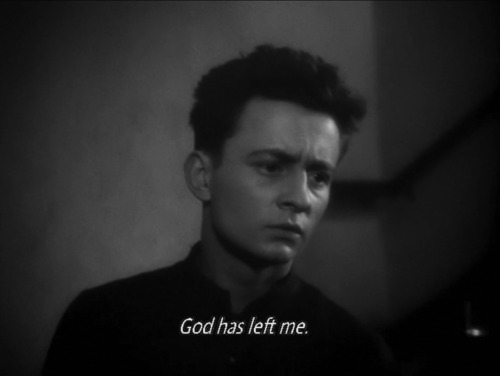 Diary of a Country Priest (1951) - Robert Bresson.