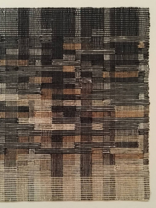 scandinaviancollectors:ANNI ALBERS, Tapestry / Room Divider, Germany/USA, 1948. Material handwoven l