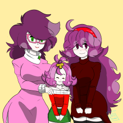 mofetafrombrooklyn: proto-scene:  Merry HeXmas  I know “Hex-mas” is over, but this deserves a reblog.  @slbtumblng family &lt;3