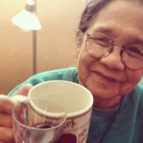 Cheers Mamang! #mygrandmaisthebest #thatcoffee #2015 #HappyNewYear