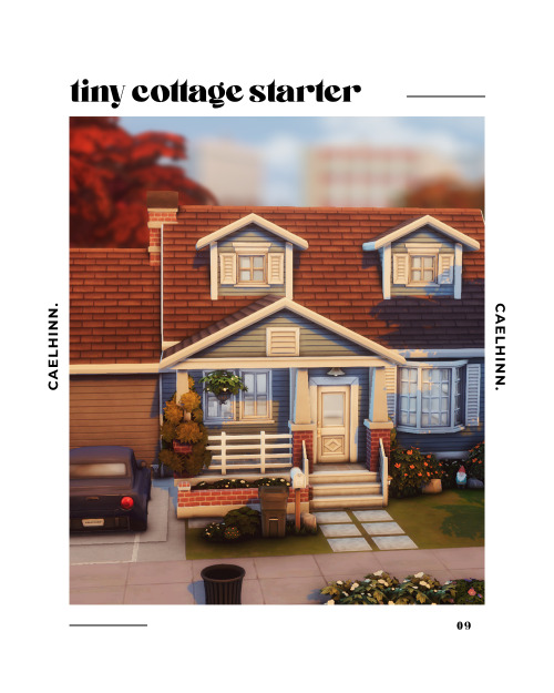 tiny cottage starter. a residential lot by caelhinnwho wouldn’t want to bet on the ever expending to