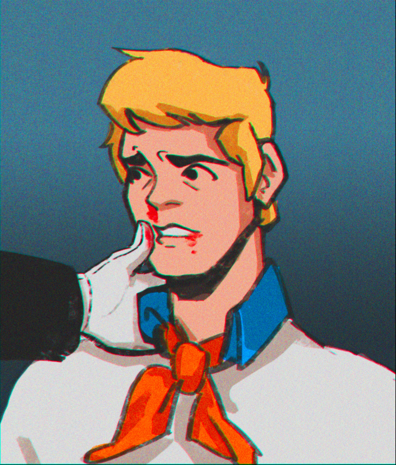 MYSTERY SIMCORPORATED — yokaiart: remember when fred jones got bloodied...