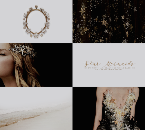 mermaydsnet:100 followers celebration | creation: celestial mermaids