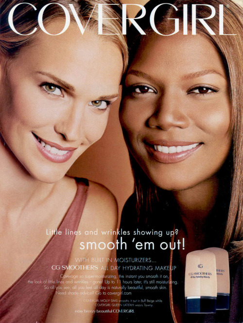 Porn Queen Latifah for CoverGirl photos