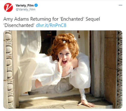 Disenchanted starring Amy Adams confirmed, exclusively on Disney+!