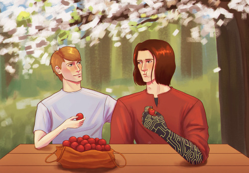 cutecumber-flower: more stucky because i cant get enough obviously D: for my stucky bingo fill: plum