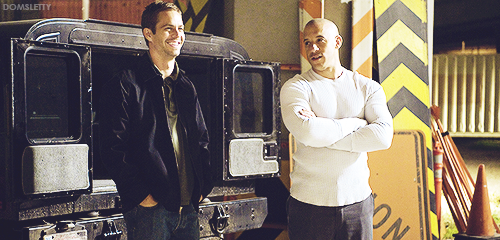 domsletty:  Dom & Brian // Vin & Paul | Fast and Furious Through the Years by request  For Paul…