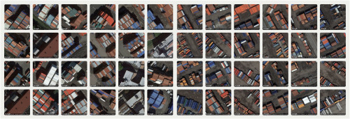 Terrapattern is an open-source AI project to find patterns in satelite imagery. Use it for example t