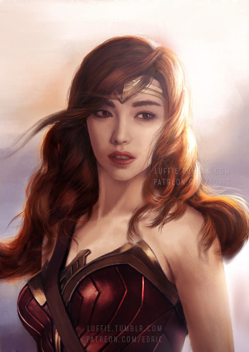 Asian Wonder Woman By Luffie