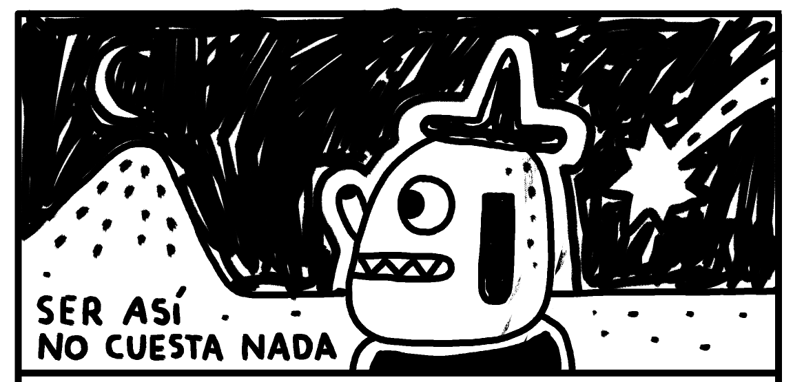 Malvada y míope. 