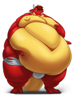 Fat Dragon Enjoying Weight GainArtist:  Nitrosimi96