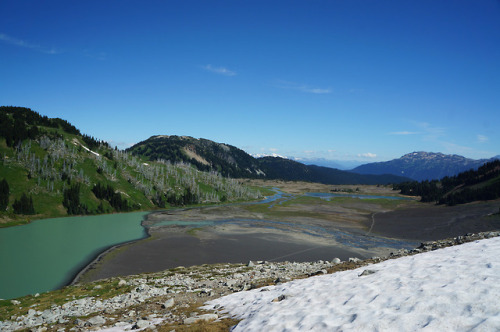 Helm Lake and Flats by Martin