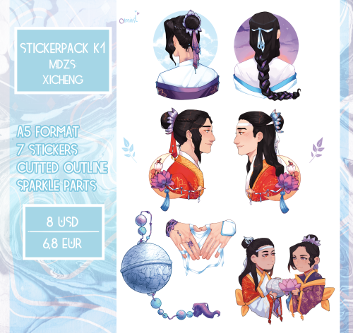 niamarmosha:And here we go pre-orders for sticker packs are there! There’s not only mine but a
