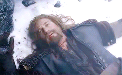 theheirsofdurin:   Thorin watching his loved ones get brutally killed by Azog (◡‿◡✿)