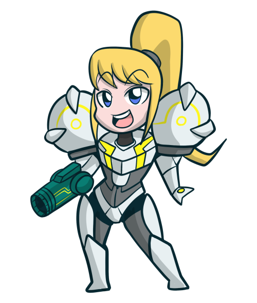 captainanaugi:  Been a while since I’ve done some cutie Samus with some effort. Did some alt colors too