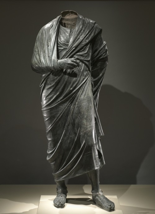 cma-greek-roman-art: The Emperor as Philosopher, probably Marcus Aurelius (reigned AD 161-180), c. 1