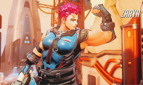 rooster-teeth-and-many-more:  More of the bara bae, Zarya.  My heart cannot contain all of the love for this person.