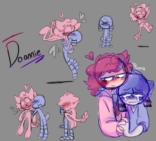 meeperspeeperslovecandy:  Annie and Donnie!
