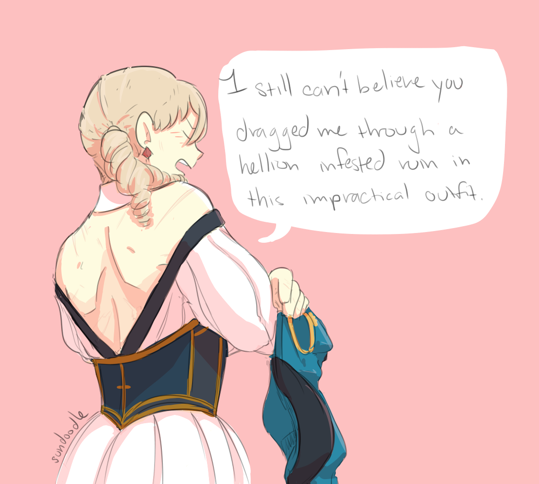 Tales of Zestiria Alisha and Rose romantic scene 