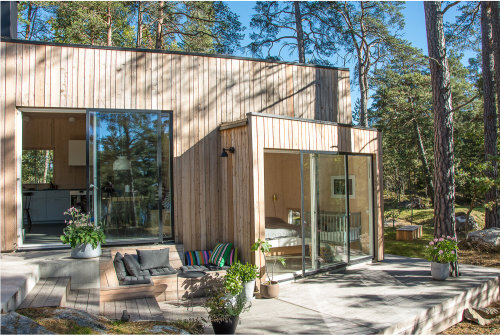 Prefab homes by Swedish company LEVA Husfabrik