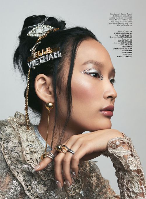 ELLE VIETNAM BY JOSHUA PESTKA HAIR BY NIKO WEDDLE. PRODUCTIONA ADN CASTING MIRHAM ASCENCIO.