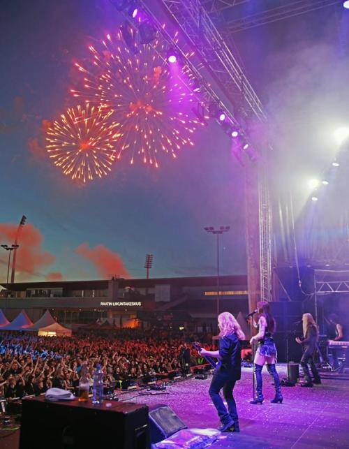 222daysoflight:  Nightwish @ QStock, 25/07/15
