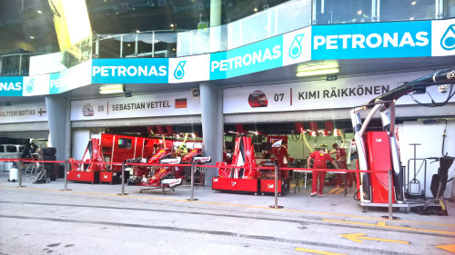 Malaysian GP Pit Walk (Friday)