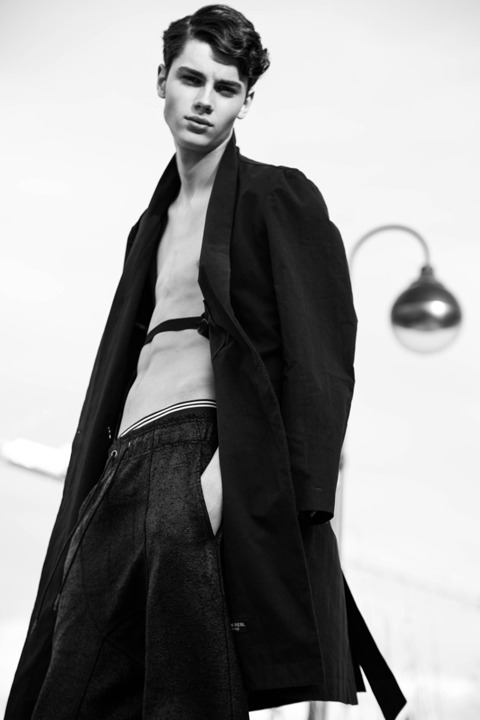 boys by girls — Alexandru Gorincioi at Fashion Model Management by...