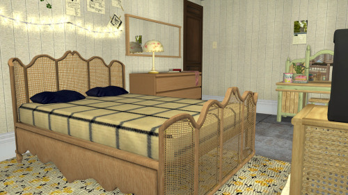 Hi @islandsimmergirlluvts2! The bed in this post isn’t my creation. It’s part of a Ratta