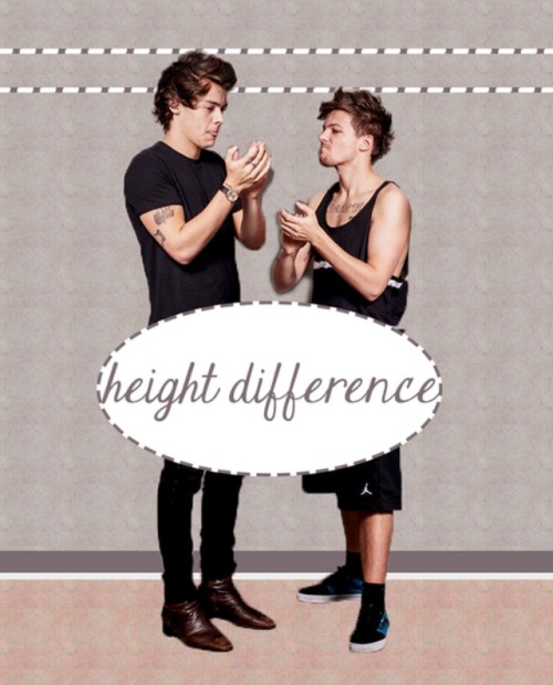 Amo la loro differenza d'altezza.