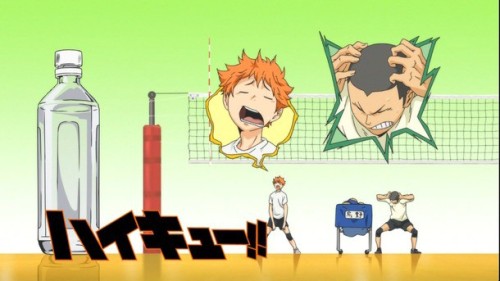 Algunos eyecatches de la primera parte de Haikyu!!.El resto en Nijimen.