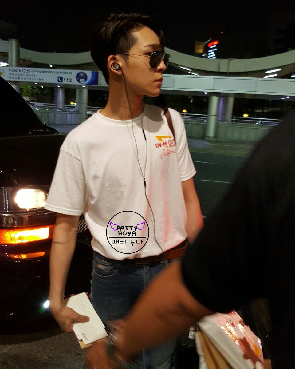 fy-taehyun:   160621 GMP Arrival © PATTY HOYA | give credit.