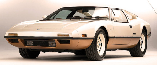 De Tomaso Montella, 1973. Also know as the Pantera II 197x, or 7x, designed by Tom Tjaarda and built