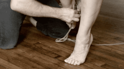 secondfloor-fet:  Wax play and suspension with @thebodyasconduit | shot by @gaping-lotus