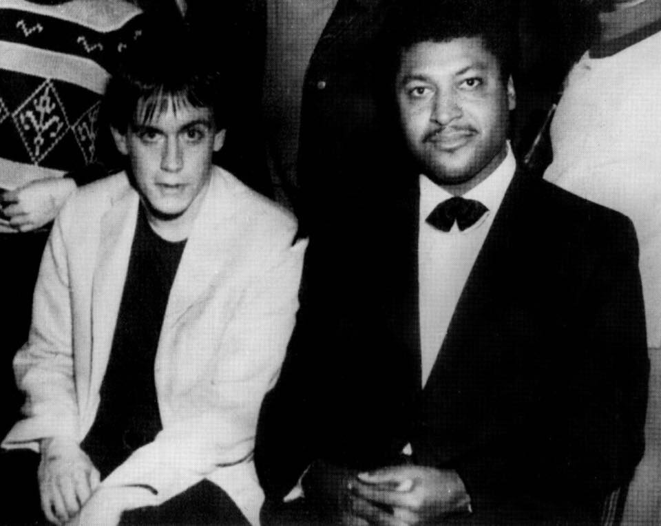 icky-pop:  Iggy Pop with Blues drummer Sammy Lay in Chicago 1966