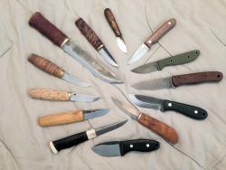 olorin15:  Most of my fixed blade knives