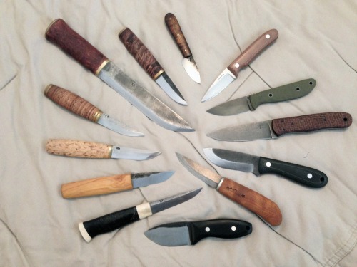 Porn olorin15:  Most of my fixed blade knives photos