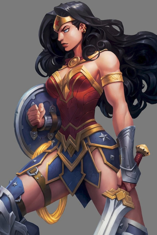 XXX cyberclays:  Coloring -  Wonder Woman fan photo