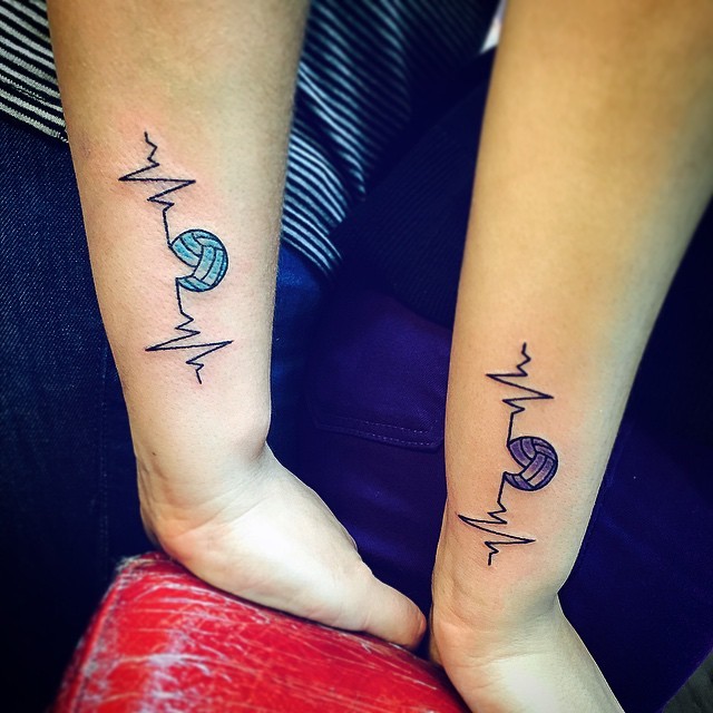 Discover Beautiful Volleyball Tattoo Designs