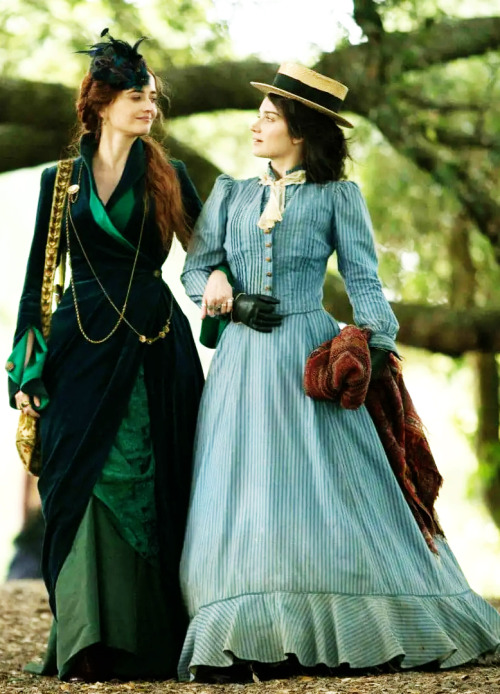 fuckyeahcostumedramas:Eva Green &amp; Eve Hewson as Lydia Wells &amp; Anna Wetherell&nb