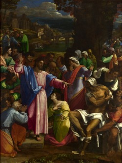 Sebastiano del Piombo The Raising of Lazarus (1517-19) National Gallery, London