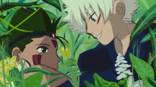 ikarikari: wanted to do some screencap redraws and it turned into a princess mononoke killugon cross