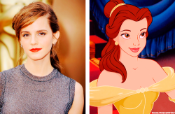 mickeyandcompany:  Emma Watson announced to play Belle in Disney’s live-action Beauty and the Beast film  Actress Emma Watson, best known for her role as Hermione in the Harry Potter series, has been cast as Belle in Disney’s upcoming live-action