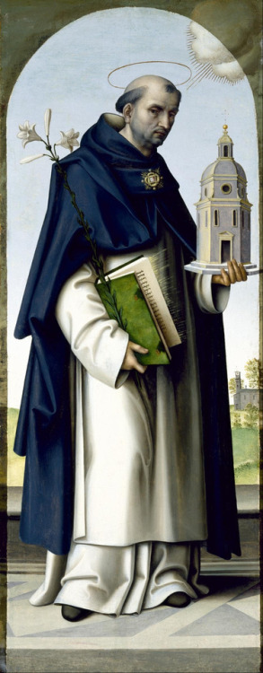 Santo Tomás de Aquino por Giovanni Battista Bertucci, 1512-16.