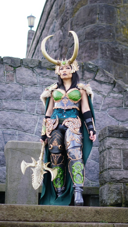 vivsai:Comic-Con@Home Masquerade Entry: VivSai Costume Title: Lady Loki in ArmorCostume Descrip