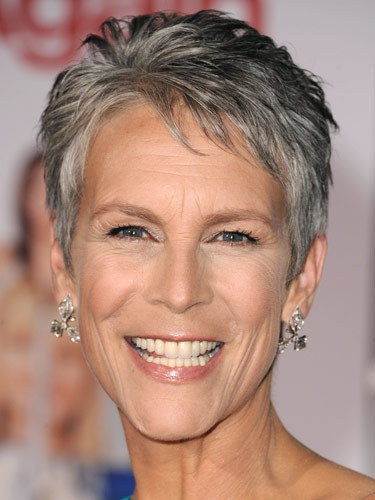 Short grey hairstyles for women over 50