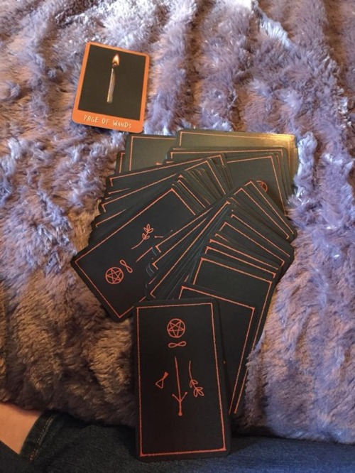 When you do a tarot reading for yourself and go, huh, well that can’t be right, I must not have shuf