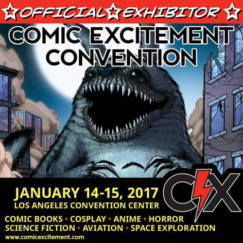I’ll be letting you know everyday until the weekend so you have time to plan and come out and support. I’ll be at @comicexcitementconvention next weekend! I’ll be selling art, comics, and more! This is the cons first show so lets show them some love...