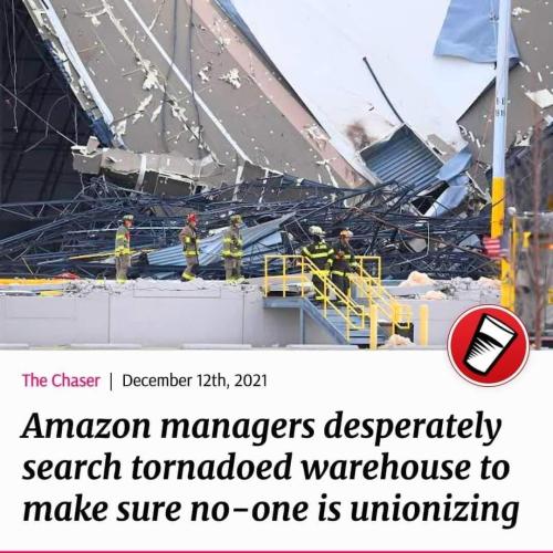 gunsandfireandshit:death2america: knights-freedom: Hilarious people want to unionize Amazon you thin